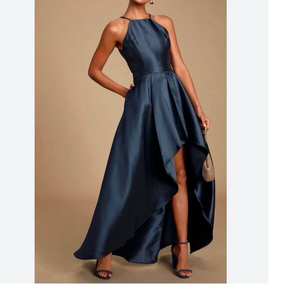 NWT - Lulu's Broadway Show Hi-Lo Gown - Picture 7 of 7